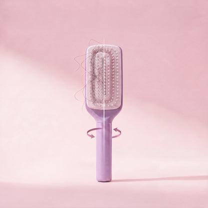 Self-Cleaning Detangling Hair Brush