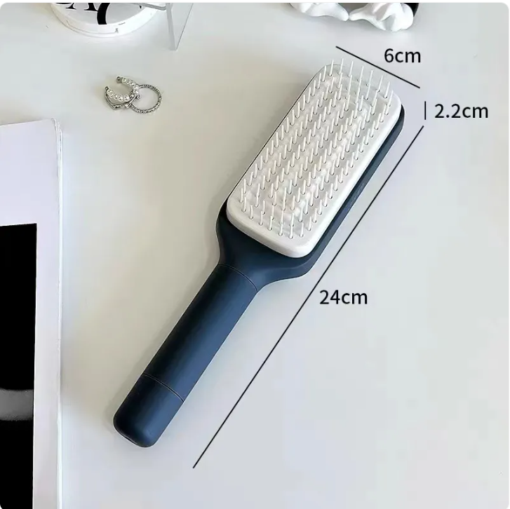 Self-Cleaning Detangling Hair Brush