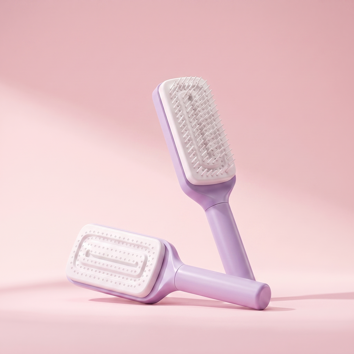 Self-Cleaning Detangling Hair Brush
