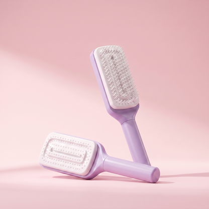 Self-Cleaning Detangling Hair Brush