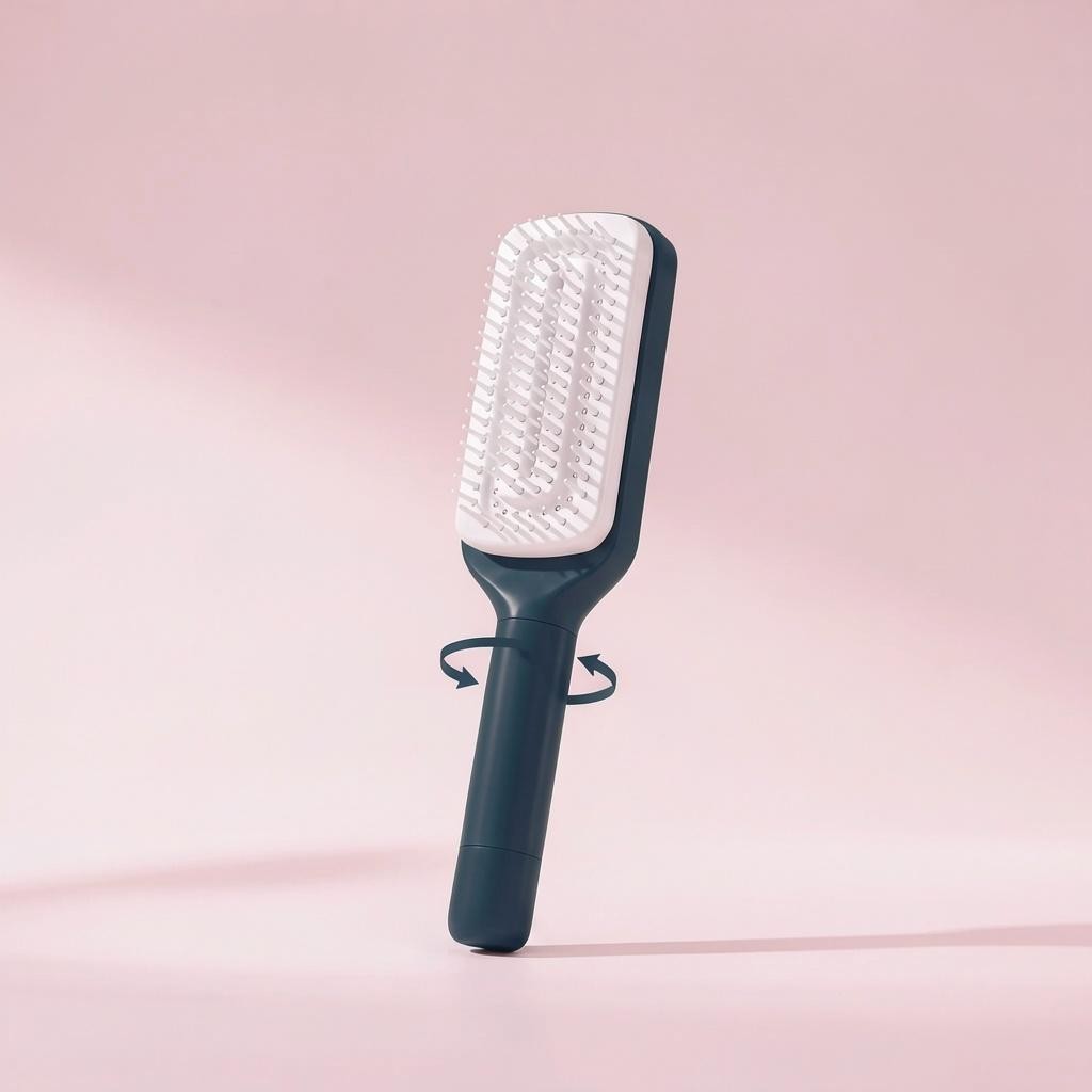 Self-Cleaning Detangling Hair Brush