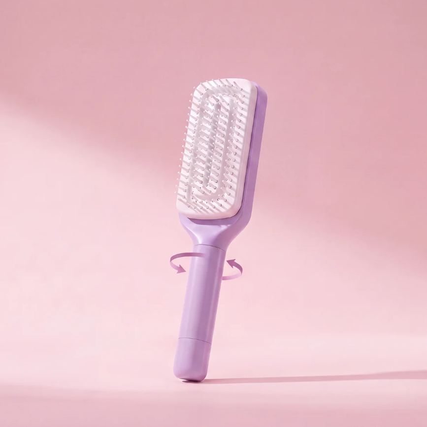 Self-Cleaning Detangling Hair Brush